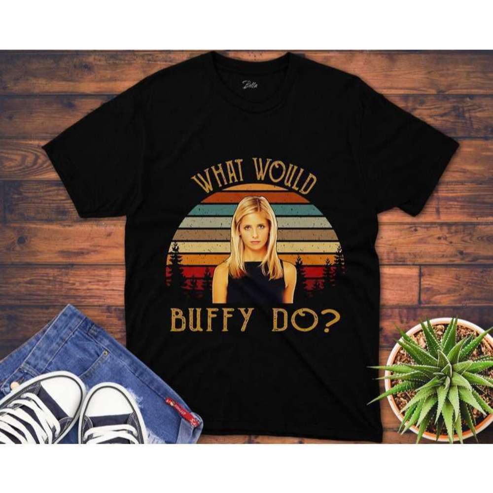 Buffy The Vampire Slayer T Shirt What Would Buffy Do